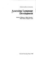 Cover of: Assessing Language Development (Oxford Studies in Education)