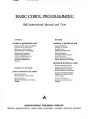 Cover of: Basic Cobol Programming by L.M. Spitzbarth, L.M. Spitzbarth