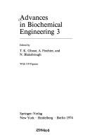 Cover of: Advances in Biochemical Engineering Vol 3 (Advances in Biochemical Engineering)