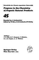 Cover of: Progress in the Chemistry of Organic Natural Products by W. Herz