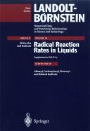 Cover of: Landolt-bornstein, Radical Reaction Rates in Liquids