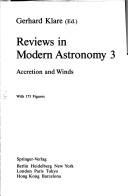 Cover of: Reviews in Modern Astronomy 3: Accretion and Winds