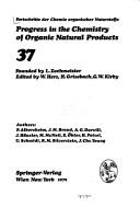 Cover of: Progress in the Chemistry of Organic Natural Products by W. Herz