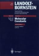 Front cover of Landolt-Bvrnstein by E. Tiemann