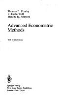 Cover of: Advanced Econometric Methods