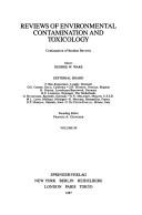 Cover of: Reviews of Environmental Contamination and Toxicology by George W. Ware