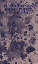 Cover of: Perspectives on Indian Poetry in English by M. K. Naik