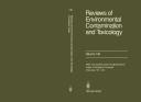 Cover of: Reviews of Environmental Contamination and Toxicology / Volume 140 (Reviews of Environmental Contamination and Toxicology)