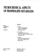 Neurochemical Aspects of Phospholipid Metabolism by G. Toffano