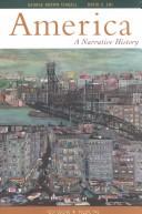 Cover of: America: A Narrative History : Volume Two