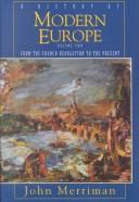 Cover of: History of Modern Europe
