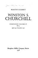 Cover of: Winston S. Churchill. by Randolph S. Churchill, Randolph S. Churchill