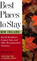 Cover of: Best Places to Stay in New England
