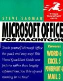 Cover of: Microsoft Office for Macintosh: Word 6.0, Excel 5.0, Powerpoint 4.0, Mail 3.1 (Visual QuickStart Guide)