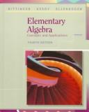 Cover of: Elementary Algebra: Concepts and Applications