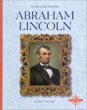 Cover of: Abraham Lincoln by Jean F. Blashfield