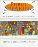 Cover of: Public Speaking | Steven A. Beebe