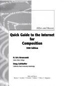 Cover of: Allyn & Bacon Quick Guide to the Internet for College Composition 1999 by H. Eric Branscomb