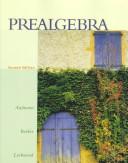 Cover of: Prealgebra
