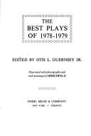 Cover of: The Best Plays of 1978-1979