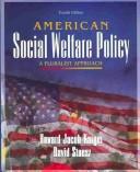 Cover of: American Social Welfare Policy With Research Supplies