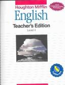 Cover of: English: Teachers California Edition : Level 4  by Shirley Haley-James