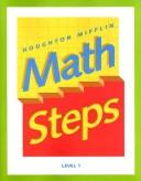 Cover of: Houghton Mifflin Math Steps Teacher's Edition - Level 1 by 