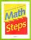 Cover of: Houghton Mifflin math steps