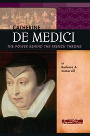 Cover of: Catherine De Medici by 