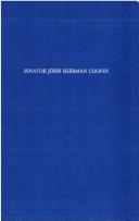 Cover of: Senator John Sherman Cooper, consummate statesman by Clarice James Mitchiner
