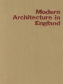 Cover of: Modern Architecture in England by Henry Russell Hitchcock