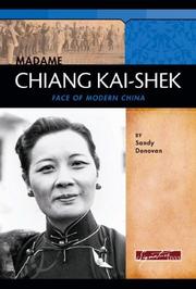 Cover of: Madame Chiang Kai-shek: Face of Modern China (Signature Lives)