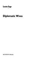 Cover of: Diplomatic Wives