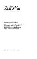 Cover of: Best Radio Plays of 1986. the Giles Cooper Award Winners (Best Radio Plays) by Robert Ferguson, Christina Reid, Andrew Rissik