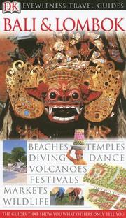 Cover of: BALI & LOMBOK (Eyewitness Travel Guides) by DK Publishing