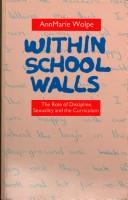 Cover of: Within school walls by AnnMarie Wolpe
