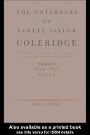 The Notebooks of Samuel Taylor Coleridge by Merton Christen
