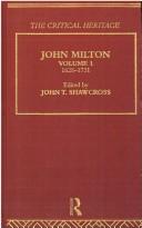 Cover of: John Milton: The Critical Heritage by Dawn Shawcross