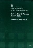 Cover of: Human Rights Annual Report 2005 by 