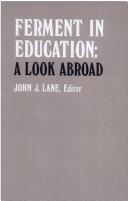 Cover of: Ferment in Education by John J. Lane