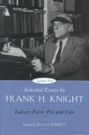 Cover of: Selected Essays by Frank H. Knight