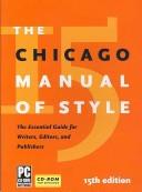 Cover of: The Chicago Manual of Style, 15th Edition: CD-ROM for Windows