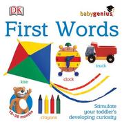 Cover of: First Words (Baby Genius) by DK Publishing