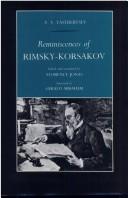 Cover of: Reminiscences of RimskyKorsakov by V. V. Yastrebtsev