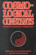 Cover of: Cosmological Constants