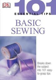 Cover of: Basic sewing by technical consultant, Chris Jefferys.