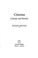Cover of: Cinema: Concept and Practice
