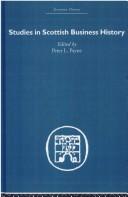 Cover of: Studies in Scottish Business History by Peter Payne