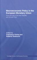 Cover of: Macroeconomic Policy in the European Monetary Union | Frances Farina