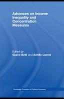 Advances on Income Inequality and Concentration Measures by Gianni Betti: A
